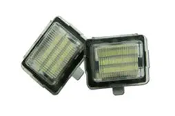 Mercedes-Benz White Led License Plate Lamp E-Class Coupe W207 1