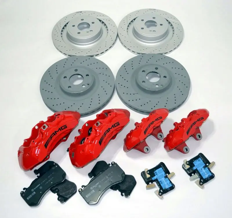 Mercedes-Benz E-Class W212/C207 Amg Front & Rear Retrofit Brake Kit 1
