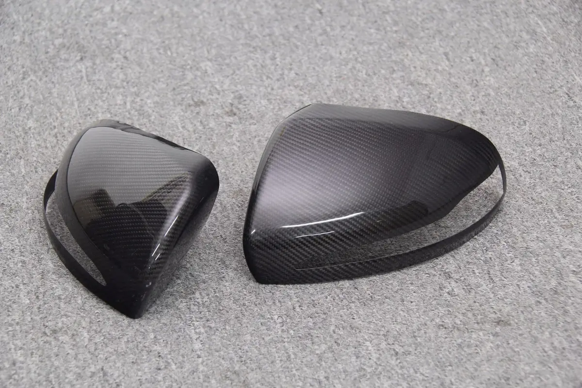 Mercedes-Benz W205 C63 C200 Cabon Fiber Rear Mirror Shield 1