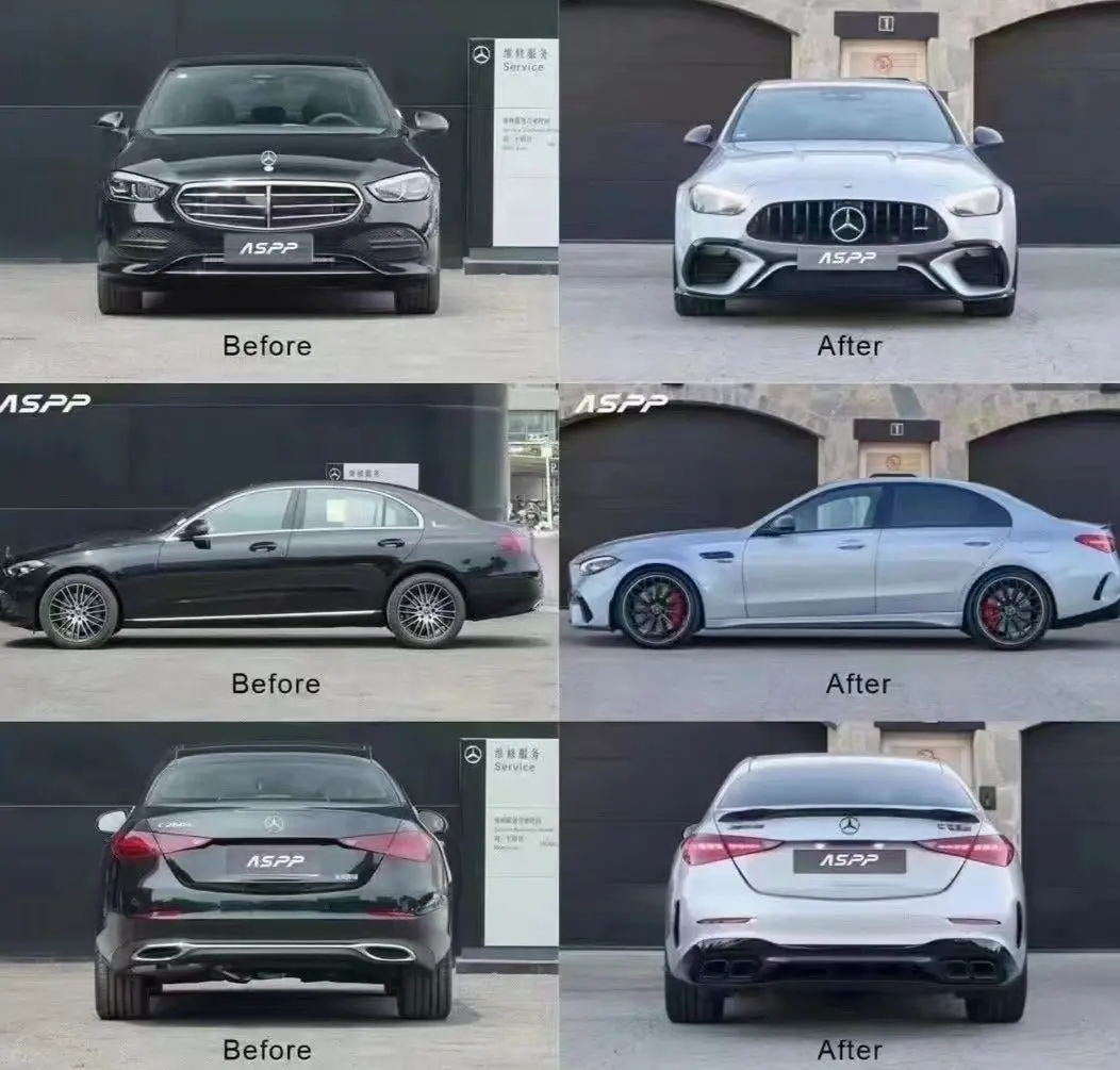 Amg C63 Style Body Kit For Mercedes-Benz C-Class W206 2021+ 1