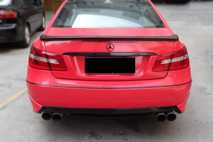Carbonado 2010-2013 Mercedes Benz E Class W207 Coupe Ls Style Rear Lip Diffuser 1