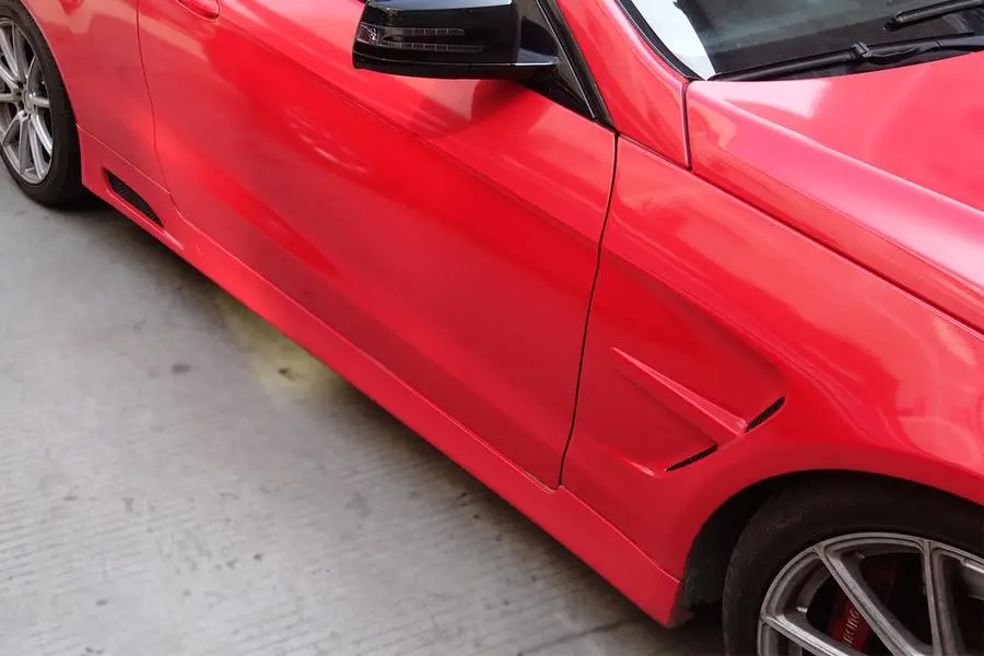 Carbonado 2010-2013 Mercedes Benz E Class W207 Coupe Ls Style Side Skirts 1