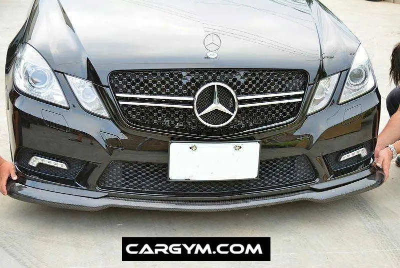 Mercedes-Benz E-Class W212 Carlsson Style Carbon Front Lip Spoiler 1