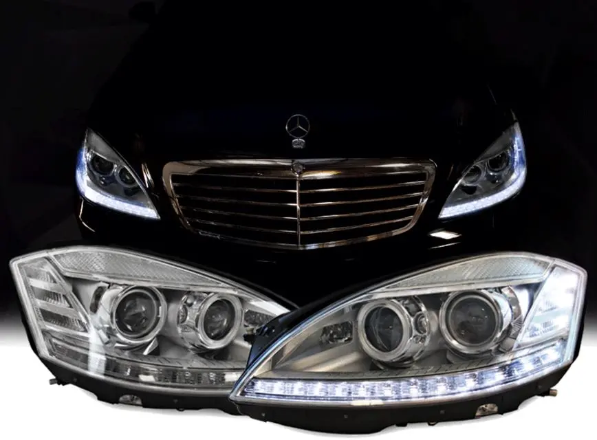 Mercedes-Benz S-Class W221 2006-09 Facelift Style Led Headlight 1