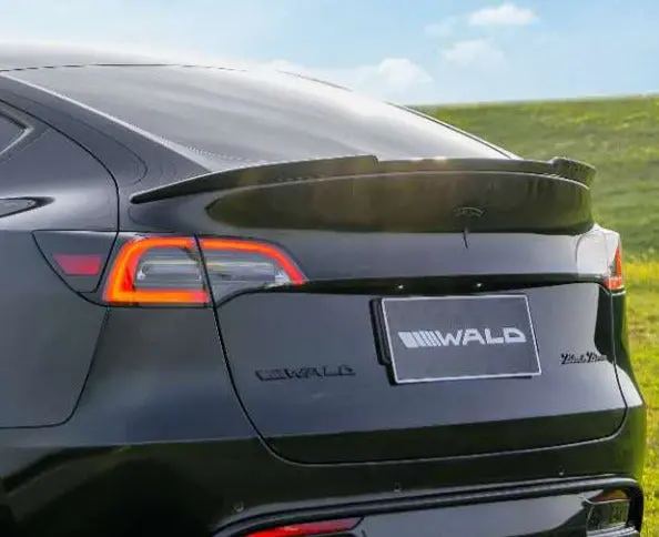 Wald Spacex Carbon Fiber Rear Spoiler For Tesla Model Y 1