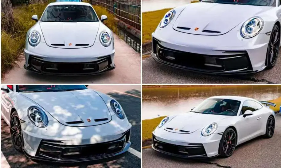 992 Gt3 Style Front Bumper Kit For Porsche 911 991 Carrera / Gt3 / Turbo 2012-2018 1