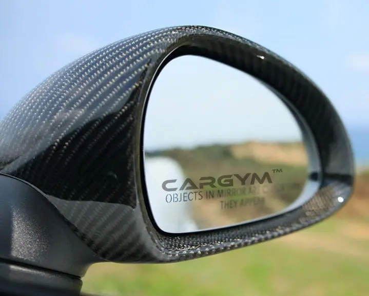 Porsche Cayman 981 Dry Carbon Fiber Mirror Housing 1