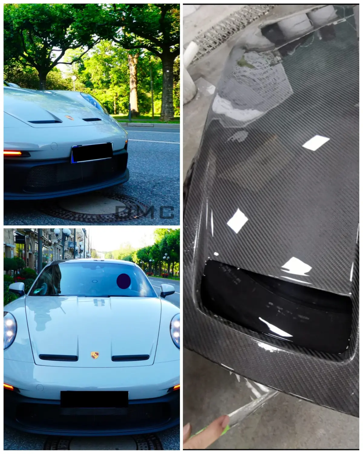 Dmc Full Carbon Fiber Front Hood For Porsche 992 911 Carrera / Turbo / Gt3 1
