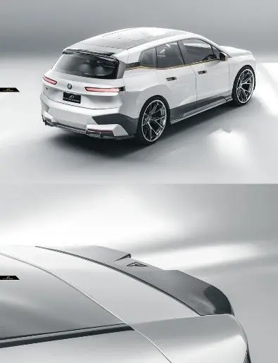 Future Design Carbon Fiber Rear Roof Spoiler For Bmw Ix I20 2
