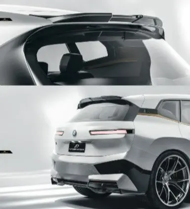 Future Design Carbon Fiber Rear Roof Spoiler For Bmw Ix I20 1