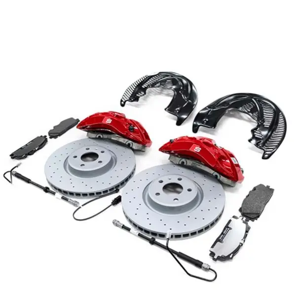Genuine Audi S-Line 6 Pot W/ 350Mm Disc Front Brake Upgrade Kit For A4 / A5 B9 1