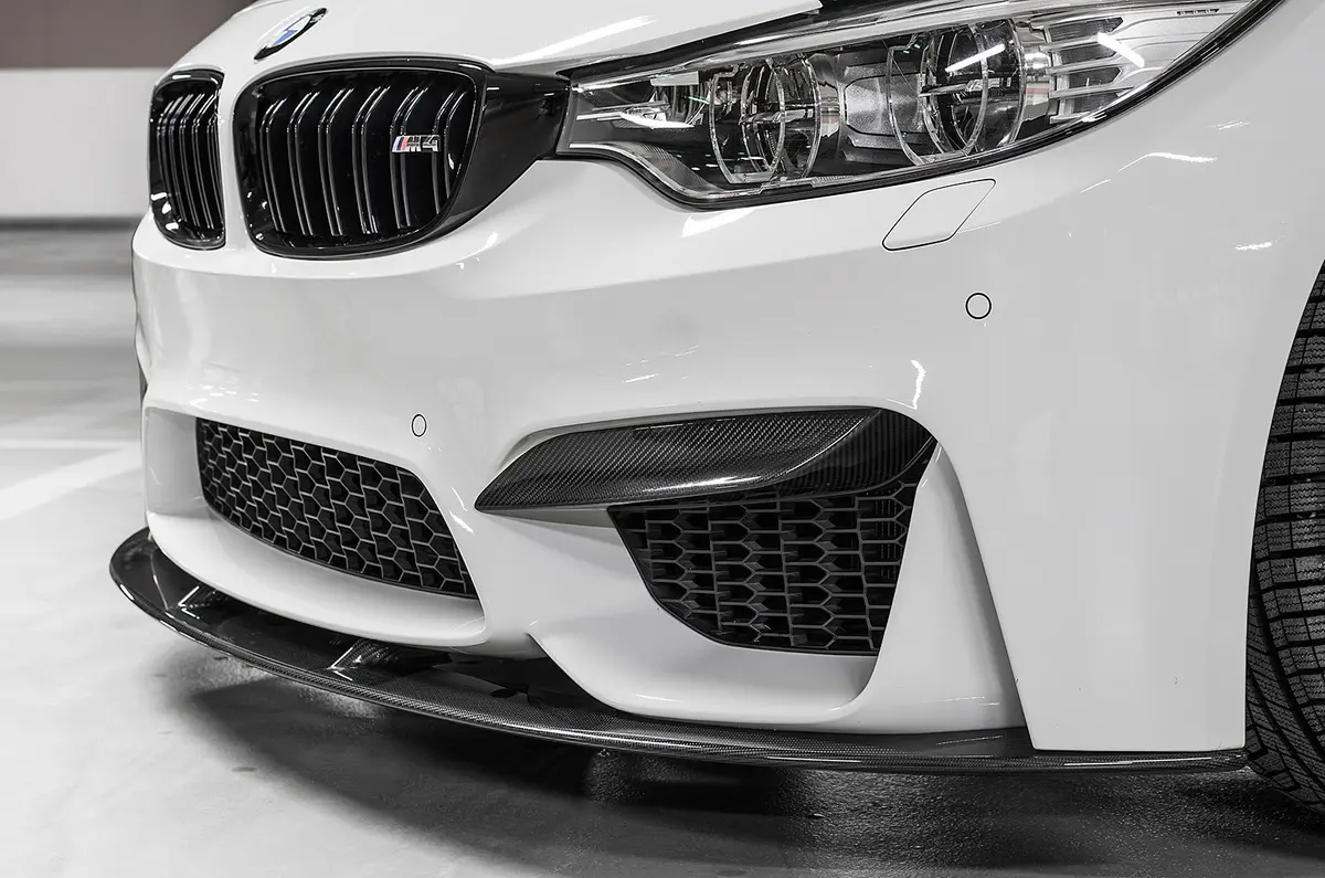 Sterckenn Style F80 M3 F82 M4 Carbon Fiber Front Bumper Insert 1