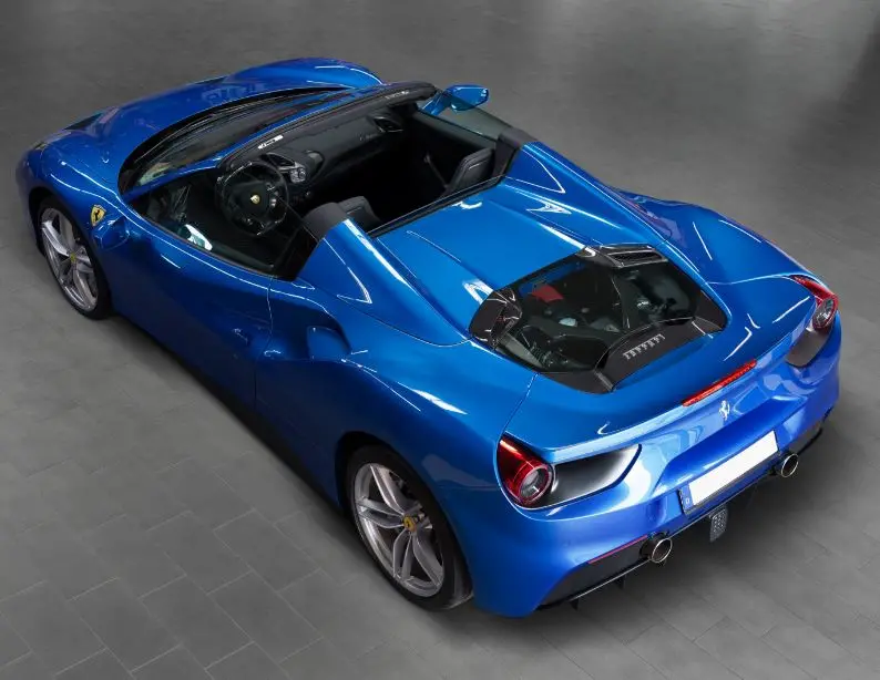 Capristo Engine Bonnet In Carbon & Glass - Ferrari 488 Spider 1