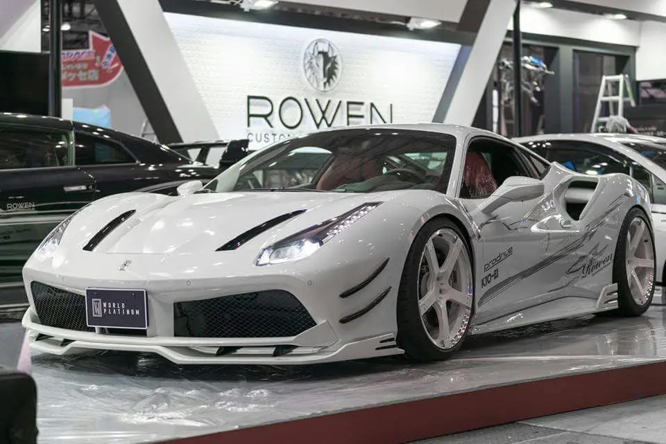 Rowen Body Kit And Exhaust For Ferrari 488 Gtb 1