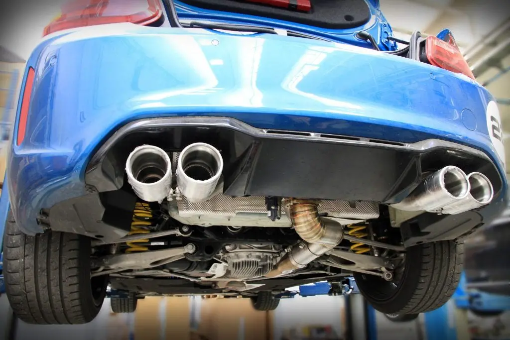 Tubi Style - Bmw M2 (F87) Rear Muffler With Tips 1