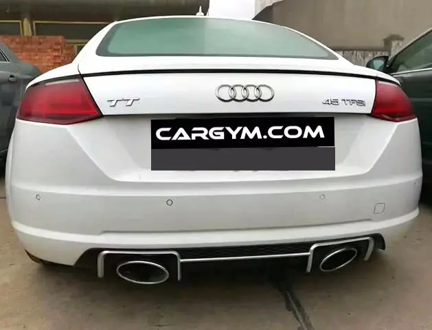 Audi Tt Mk3 2014+ Tt Rs Style Rear Diffuser With Exhaust Tips (Pp) 1