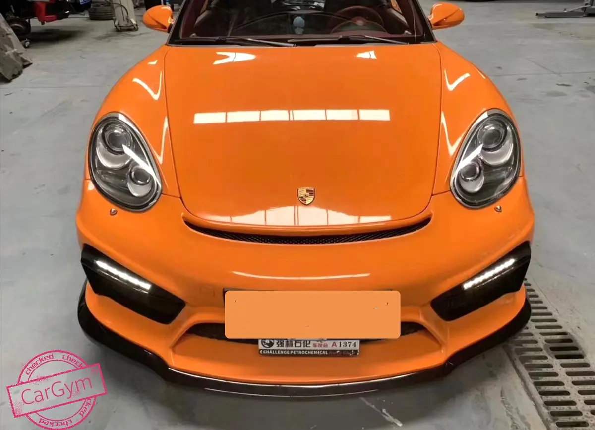 Porsche 987.2 Cayman / Boxster Gt4 Style Front Bumper Kit 1