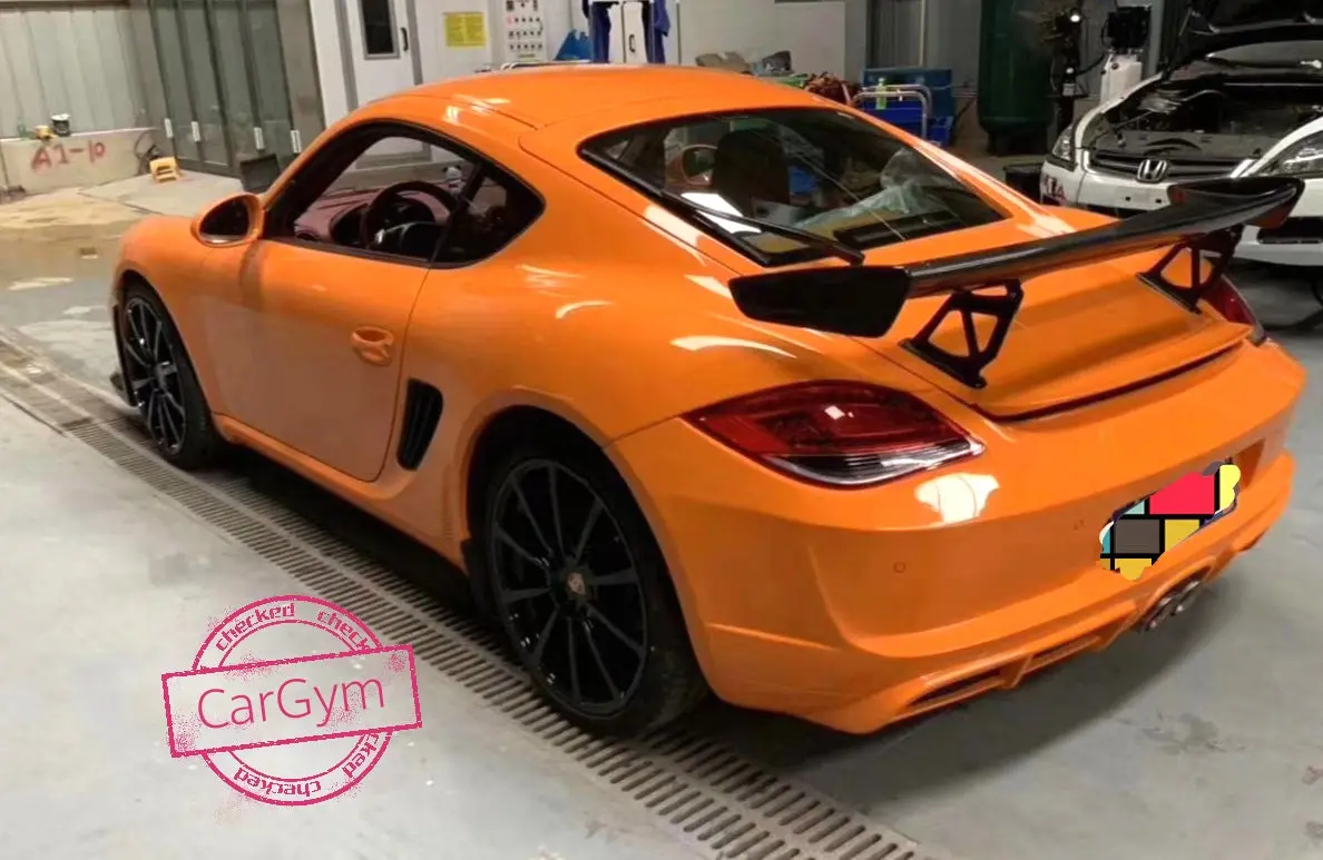 Porsche 987.2 Cayman / Boxster Gt4 Style Rear Bumper Kit 1