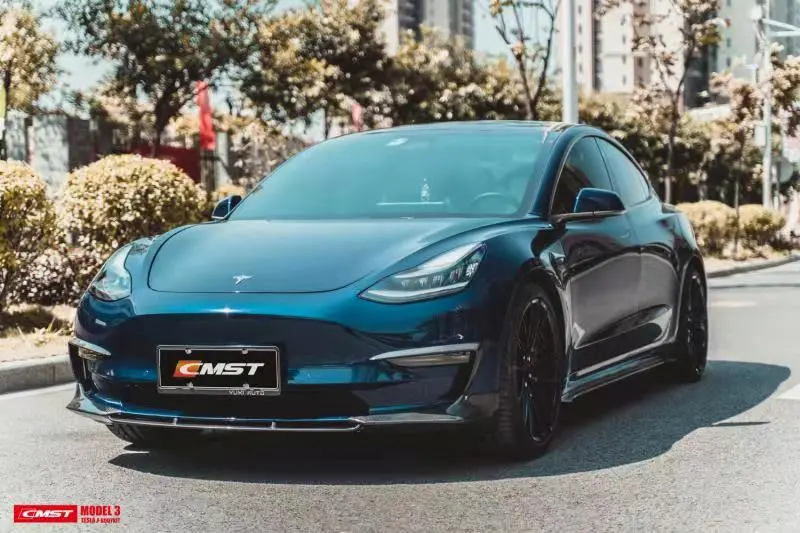 Cmst Tesla Model 3 Carbon Fiber Aero Kit Ver. I 1