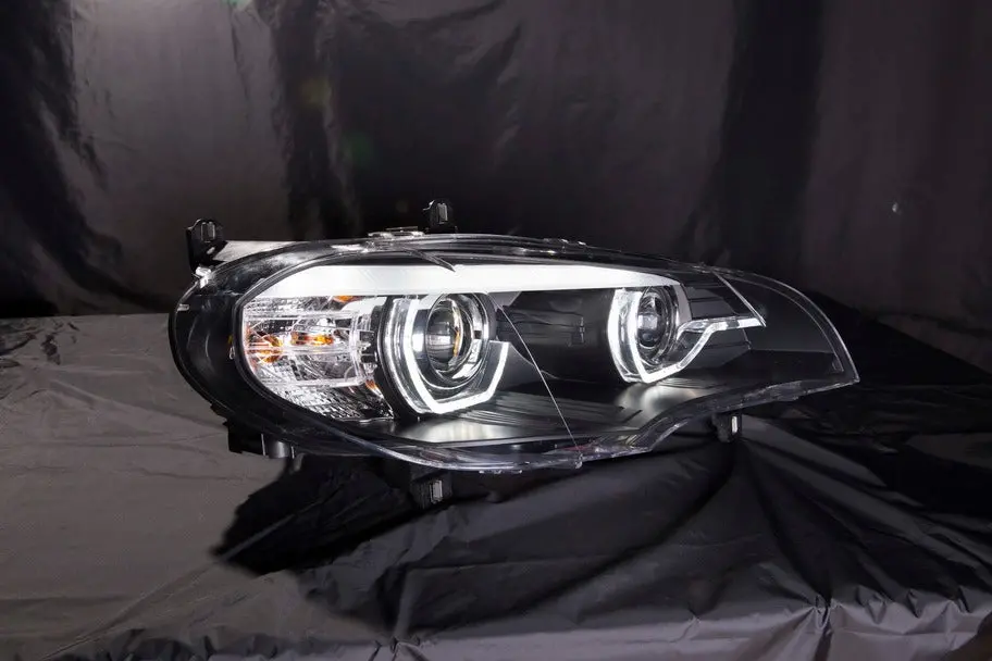 Bmw X5 E70 '07-'10 Dual Projectors Drl Led Headlight 1