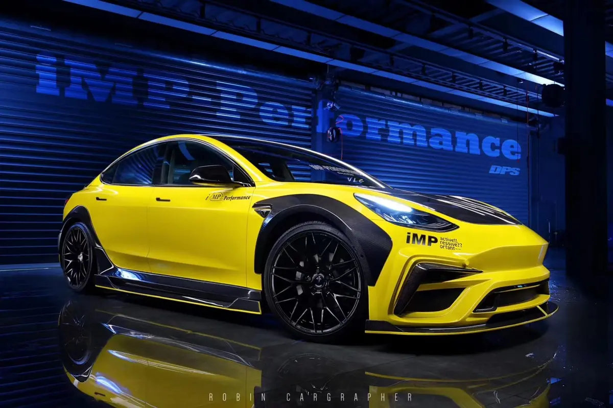 Imp Performance Widebody Aero Body Kit For Tesla Model 3 1