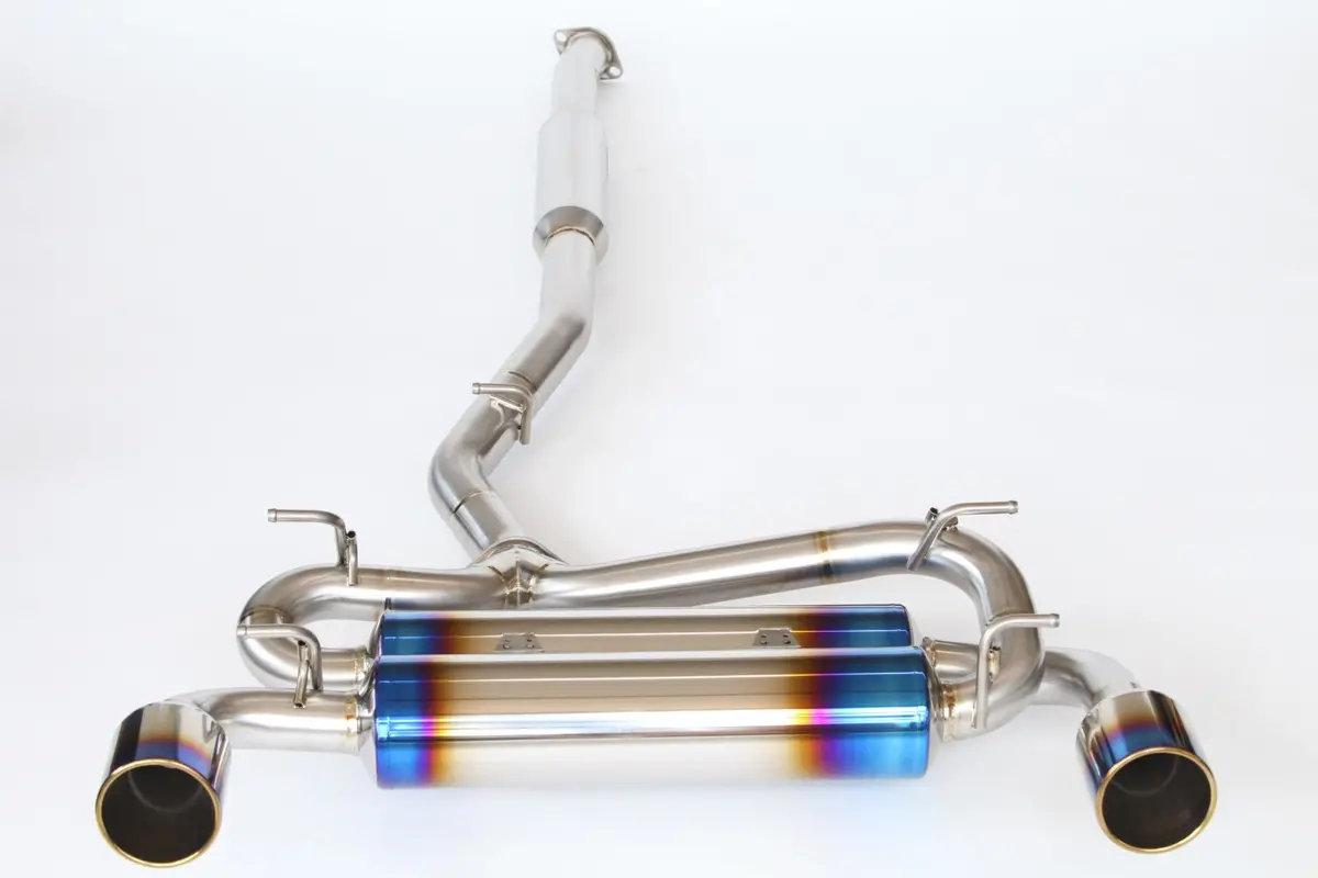 Amuse R1 Titan Extra Stti Gold Ring Full Titanium Exhaust System For Toyota Gr86 (Zn8) / Brz (Zd8)7 1