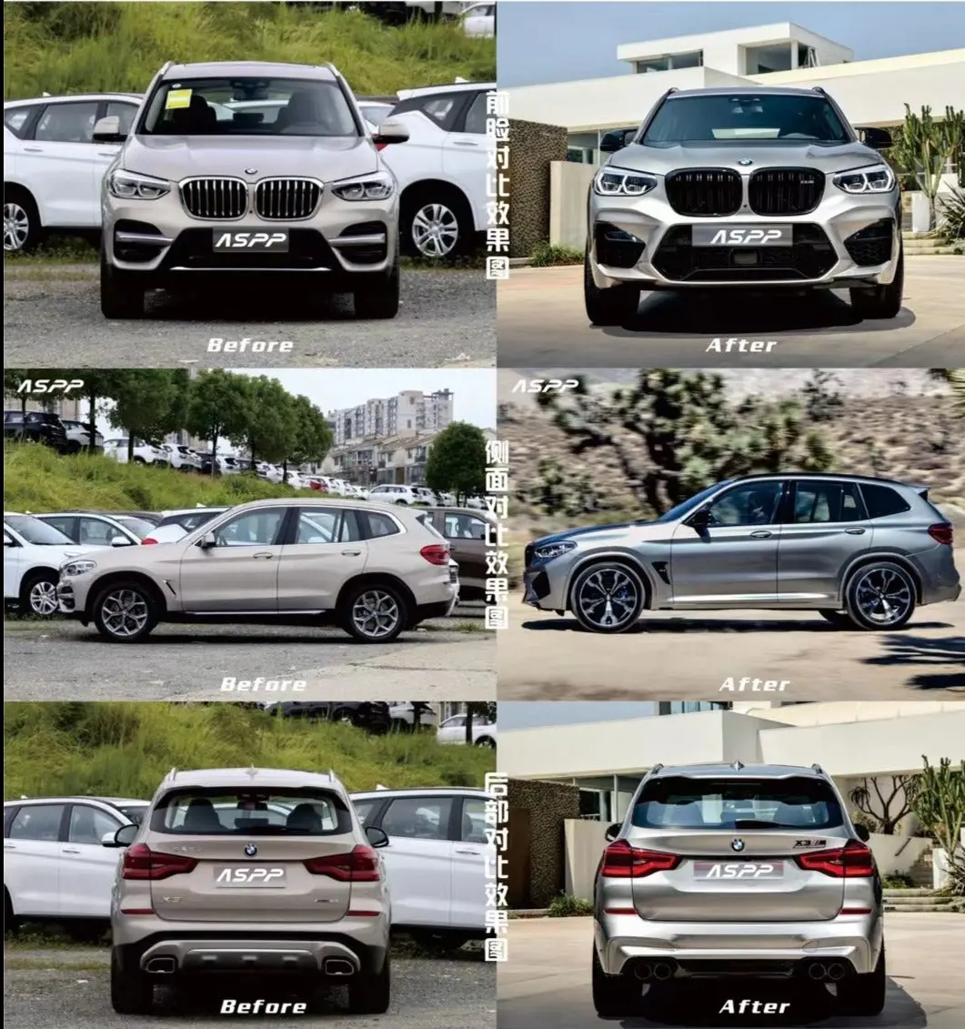 Bmw X3 G08 2020+ X3m Style Body Kit 1
