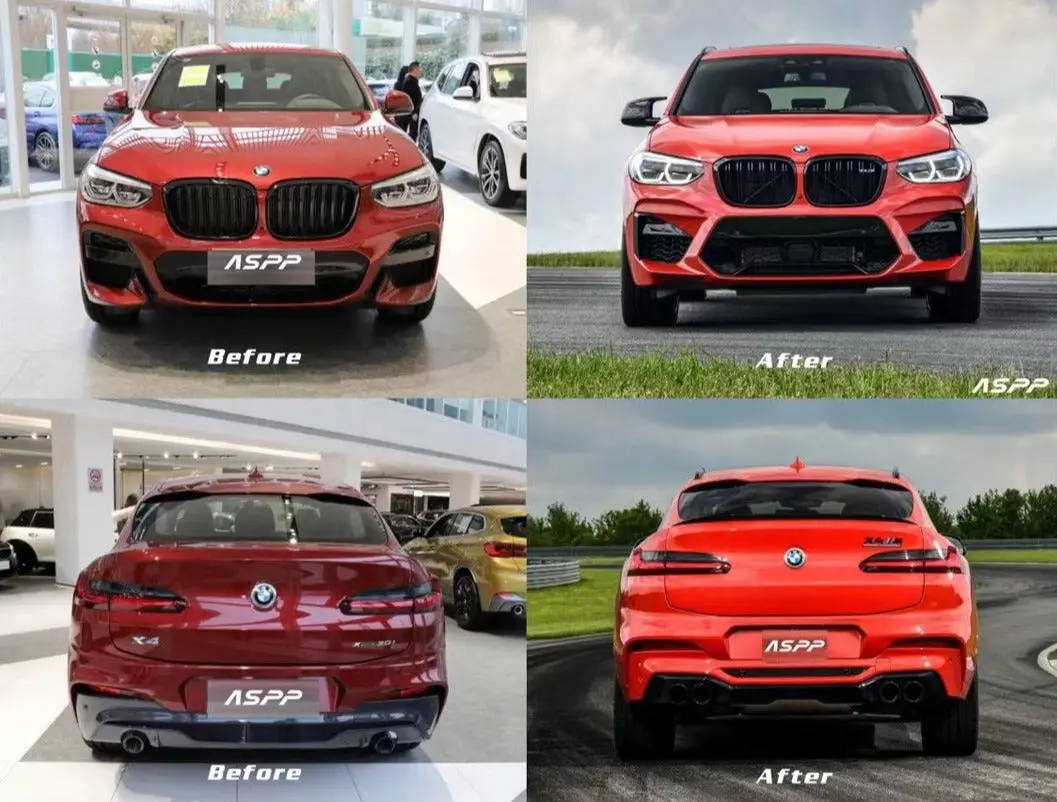 Bmw X4 G02 2018+ X4m Style Body Kit 1