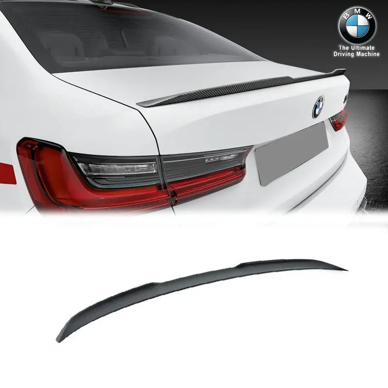 Sooqoo Bmw M3 G80 / M4 G82 Mp Style Dry Carbon Fiber Rear Lip Spoiler 1