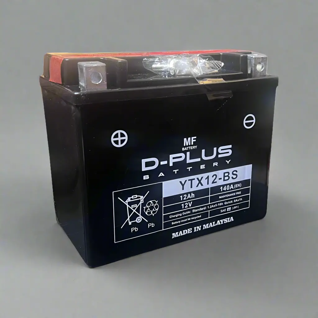 Battery Ytx12-Bs D-Plus 1