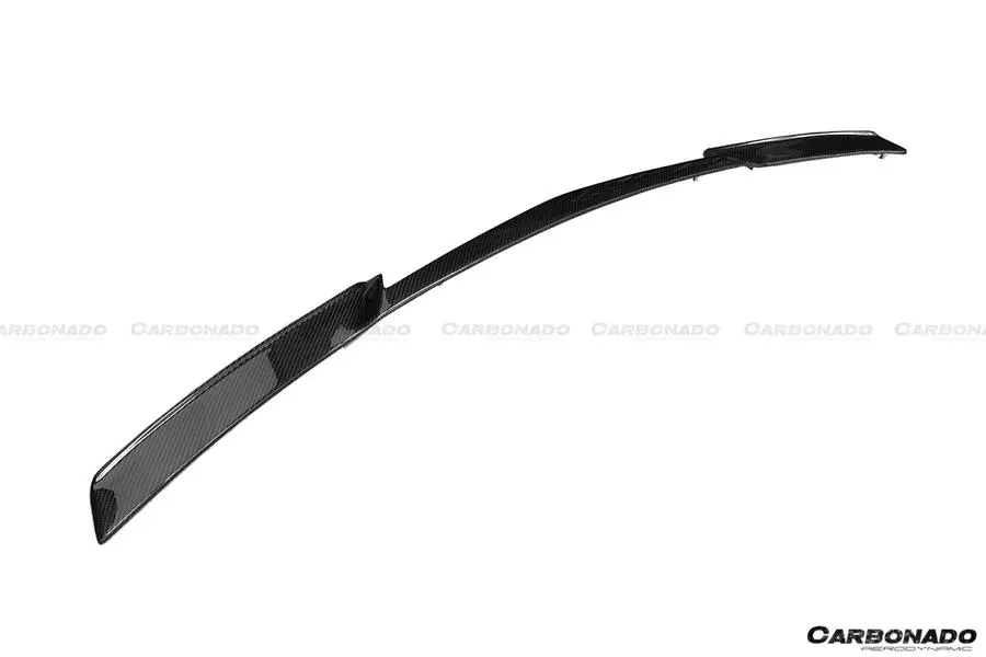 Carbonado 2013-2019 Corvette C7 Z06 Grandsport Ar Style Carbon Fiber Rear Lip Spoiler 1