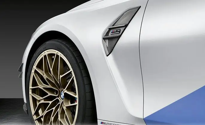 Sooqoo Bmw M3 G80 / M4 G82 Mp Style Dry Carbon Fiber Front Fender Vents Set 1