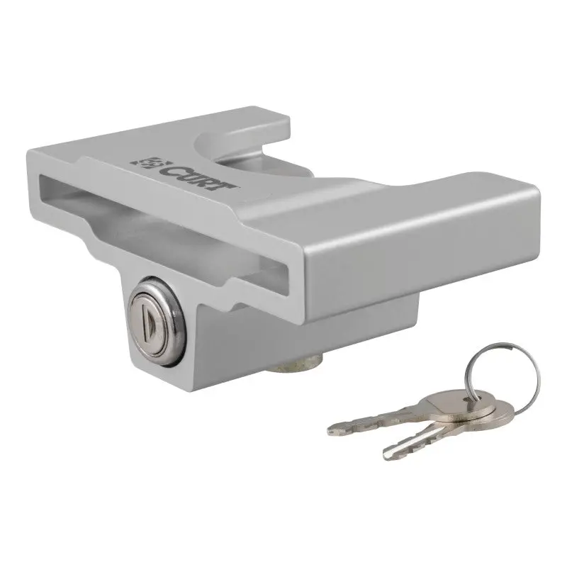 Curt Aluminum Trailer Coupler Lock – Fits 2-Inch And 2-5/16-Inch Flat-Lip Couplers 1