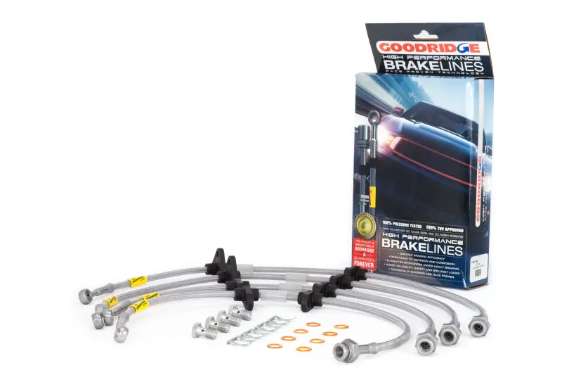 Goodridge Stainless Steel Brake Line Kit For 1990–1993 Acura Integra (All Models) 1