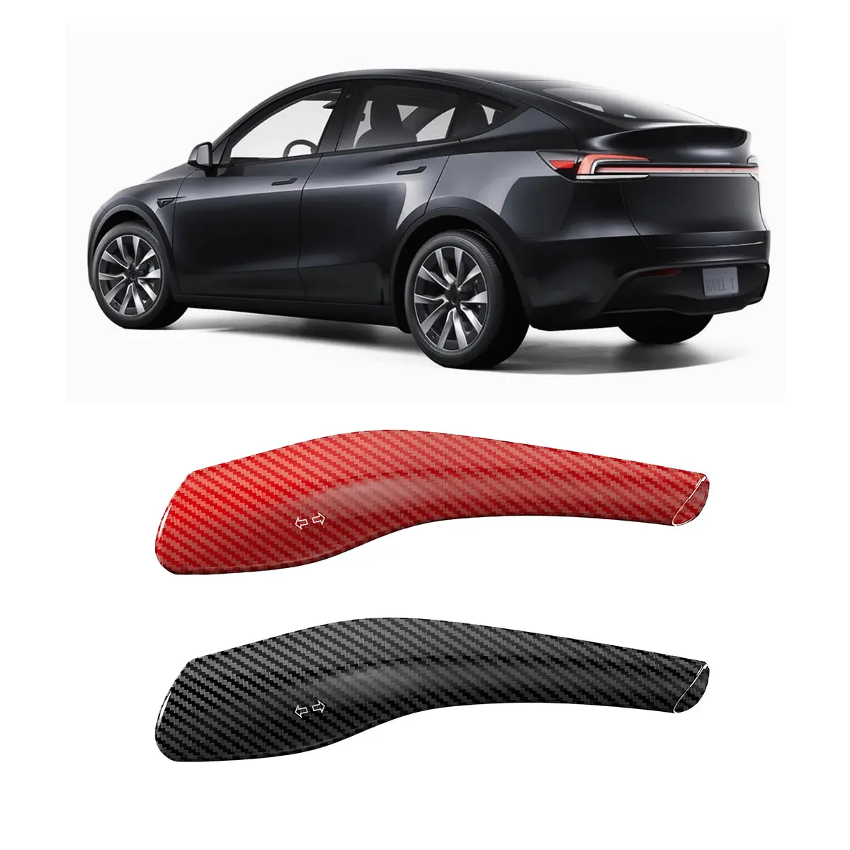 Abs Gear Shift Stalk Cover For Model Y Juniper | Tesery 1