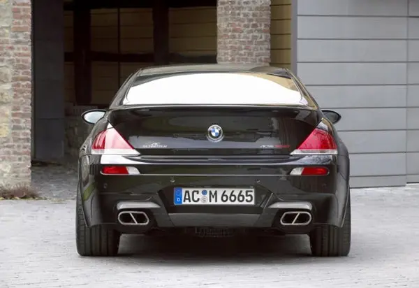 Bmw E63 M6 Ac Style Carbon Fiber Rear Diffuser 1