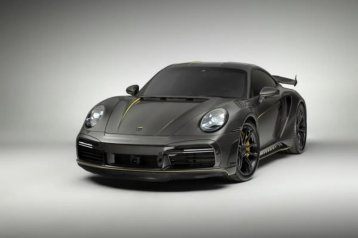 Dry Carbon Fiber Full Body Kit For Porsche 911 992 Turbo 2021+ 1