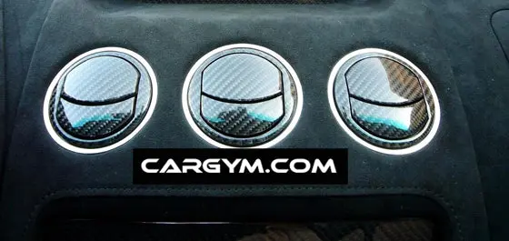 Lamborghini Gallardo/Lp560 5 Pieces Cf Air Vent Set 1