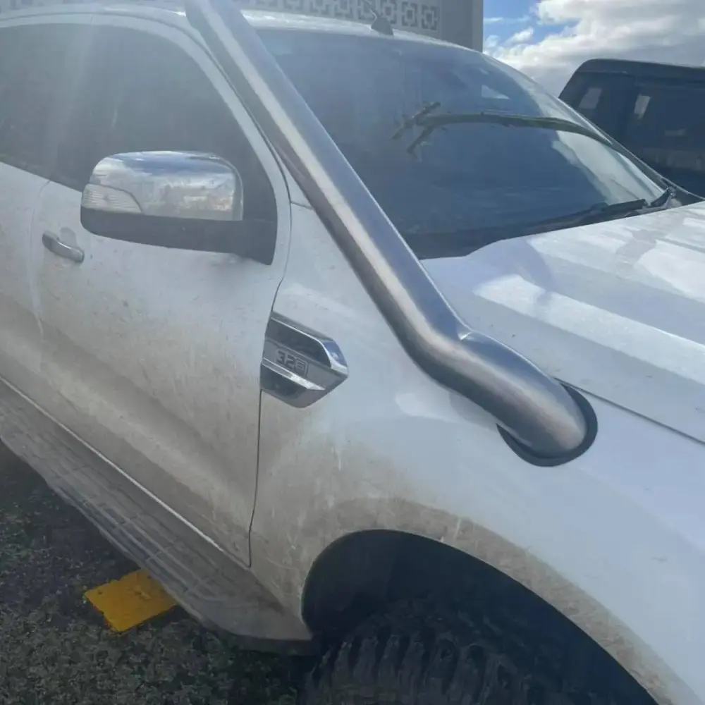 Ajf Fab Ford Ranger Px1/2 4" Stainless Snorkel 2