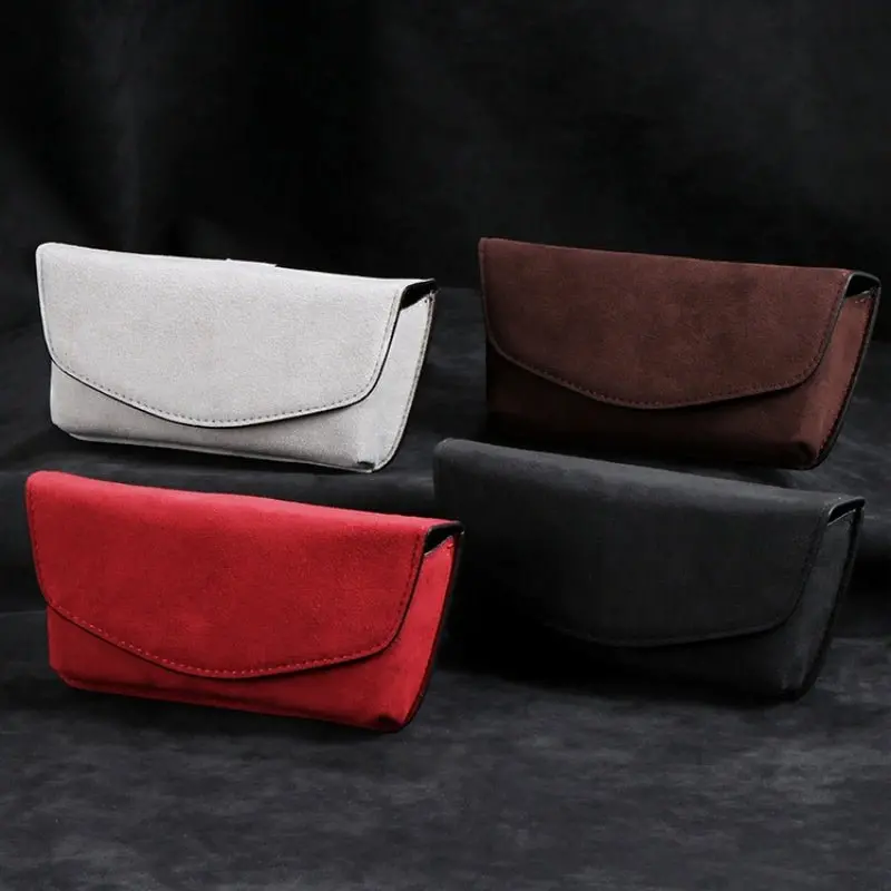 Alcantara Sun Visor Glasses Case For Tesla 1