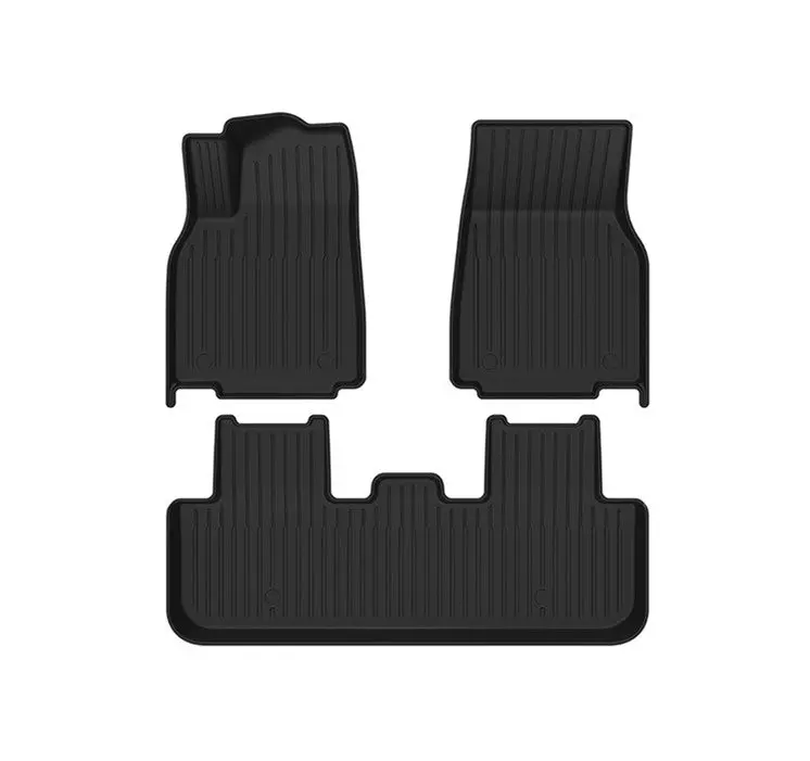 All Weather 3D Tpe Floor Mats For Tesla Model Y Juniper 1