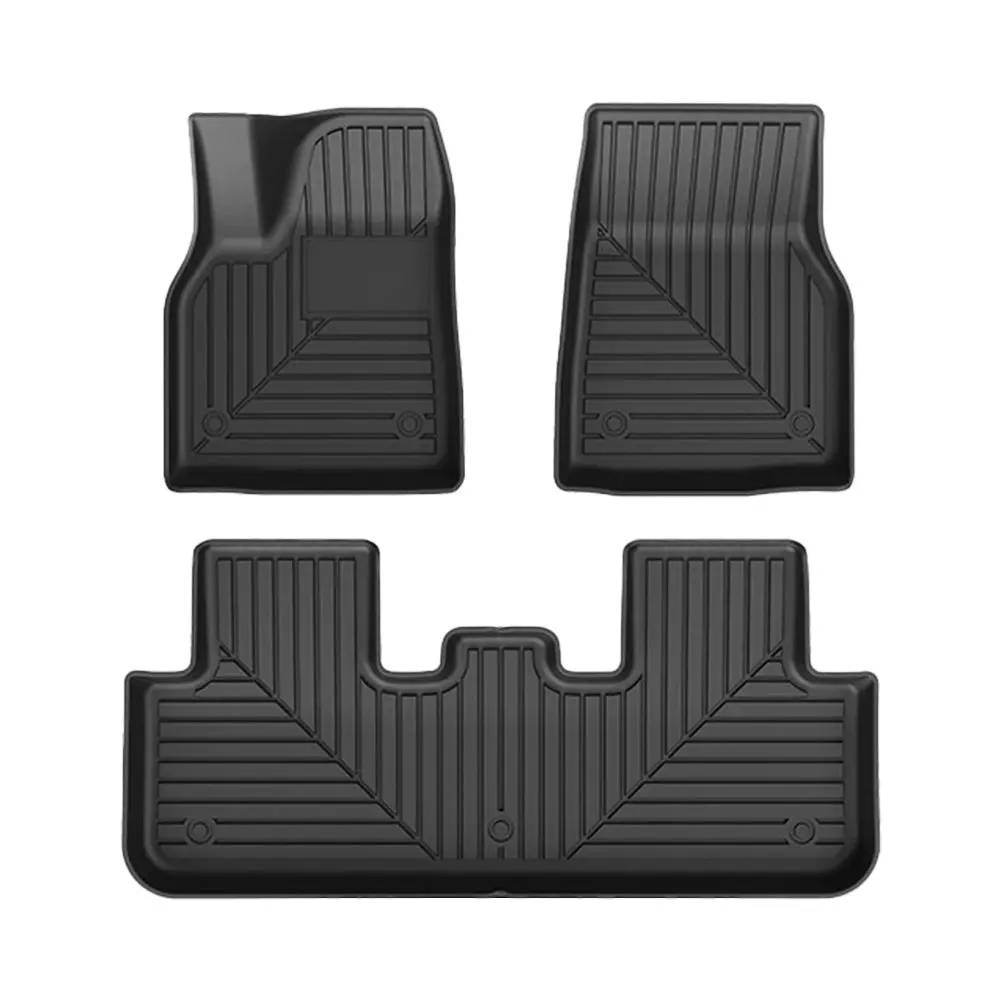 All Weather/Season Tpe Floor Mats For Model Y Juniper 1