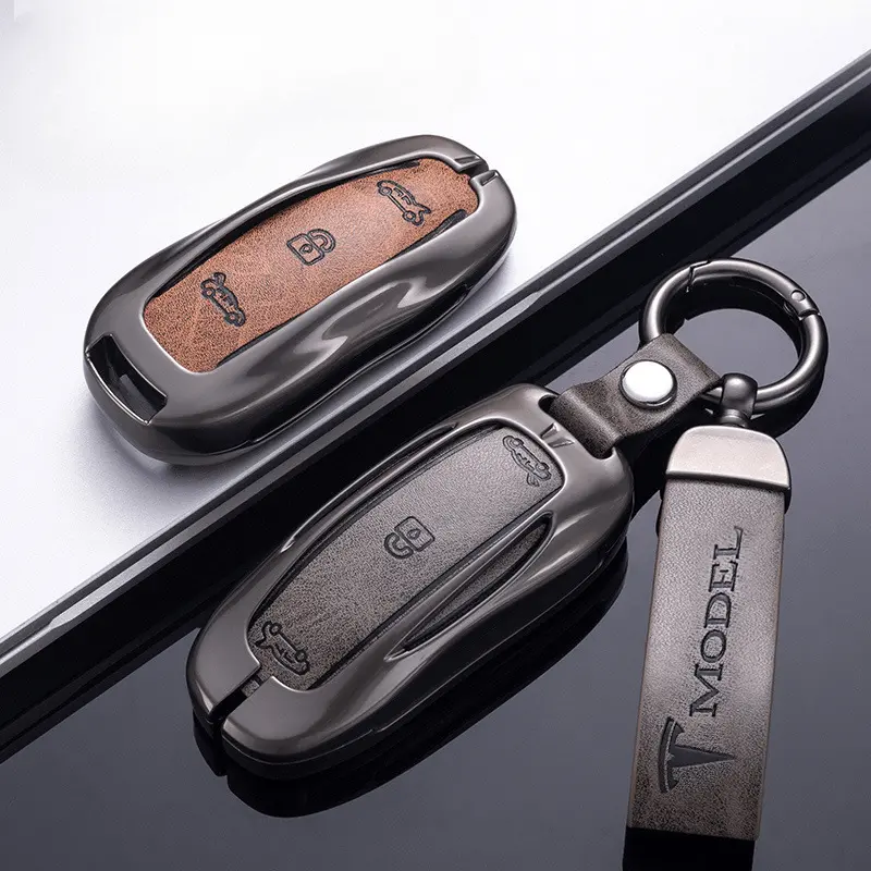 Alloy Key Fob Cover For Tesla Model 3 / Y / S / X – All-Cover Protection 1