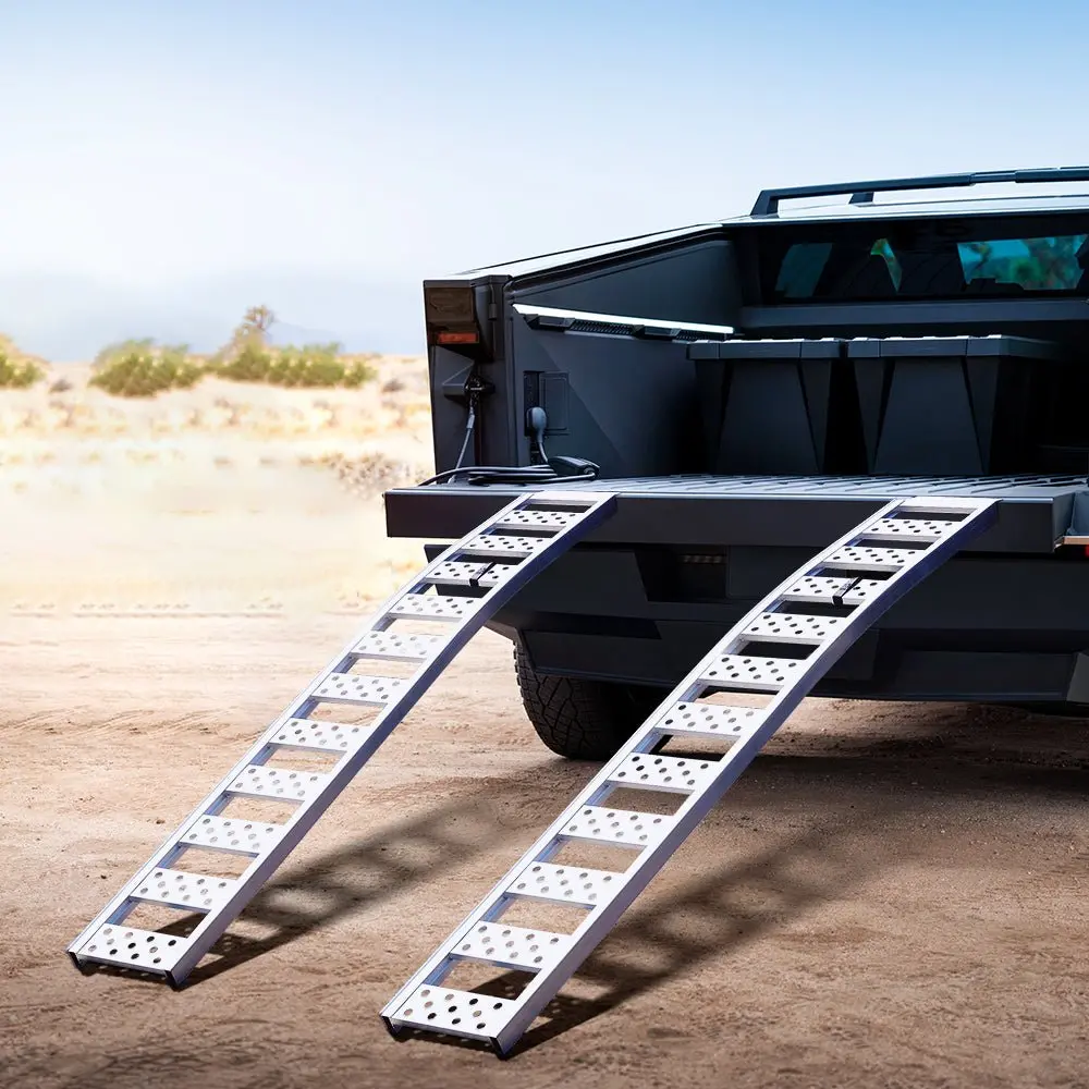Aluminum Portable Loading Ramps For Cybertruck 3