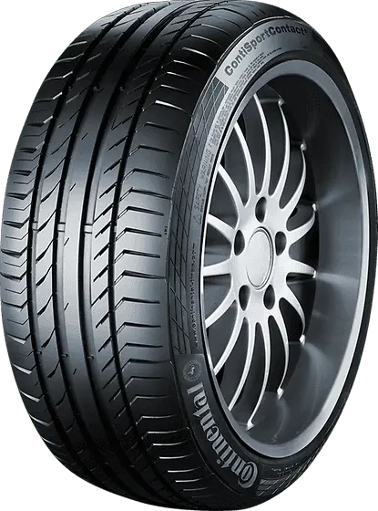 245/45/19 102Y Continental Contisportcontact 5 Mo1 Asy With Fit &Balance 1