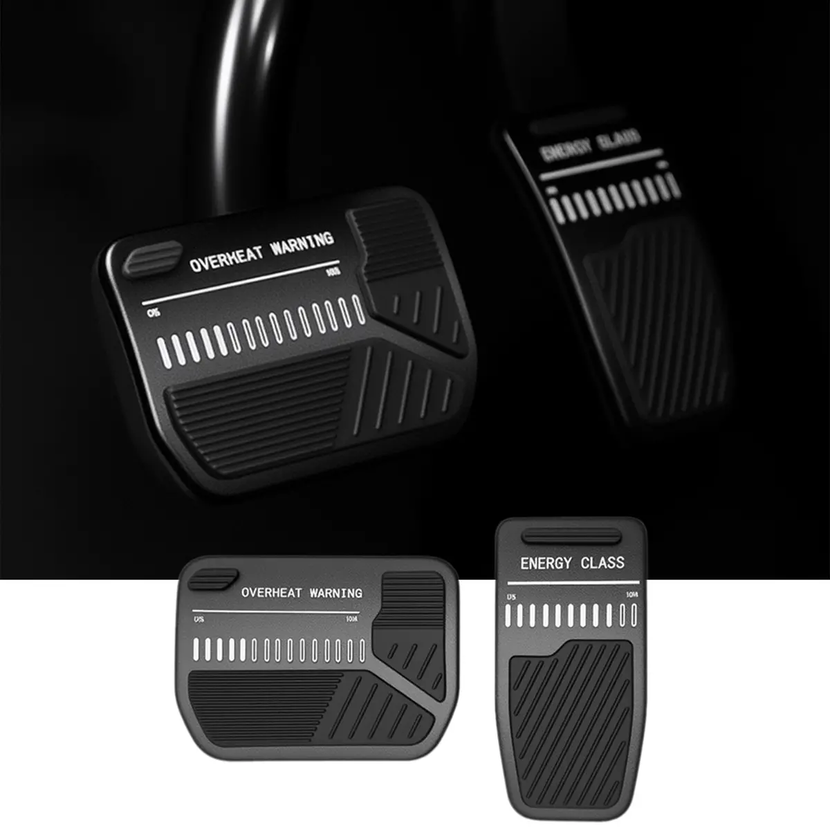 Anti-Slip Pedal Covers For Model 3/Y | 2-Piece Set | Aluminum 2