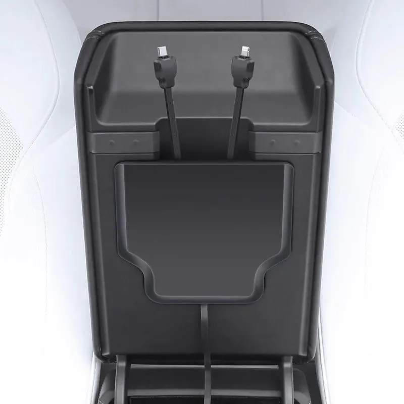 Armrest Box Hidden Expansion Dock For Model Y Juniper & Model 3 Highland 1