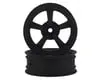 71079 Dr10 2.2 Drag Racing Front Wheels (Black) 1