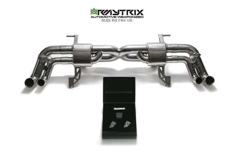Armytrix Valvetronic Exhaust System For Audi R8 Mki V8 4.2 Fsi Coupe / Spider (2007-2012) 1