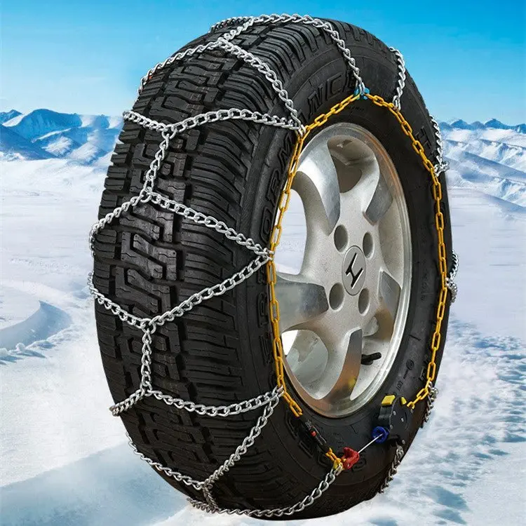 Automatic Tightening Snow Chains For Tesla Model Y Model 3 1